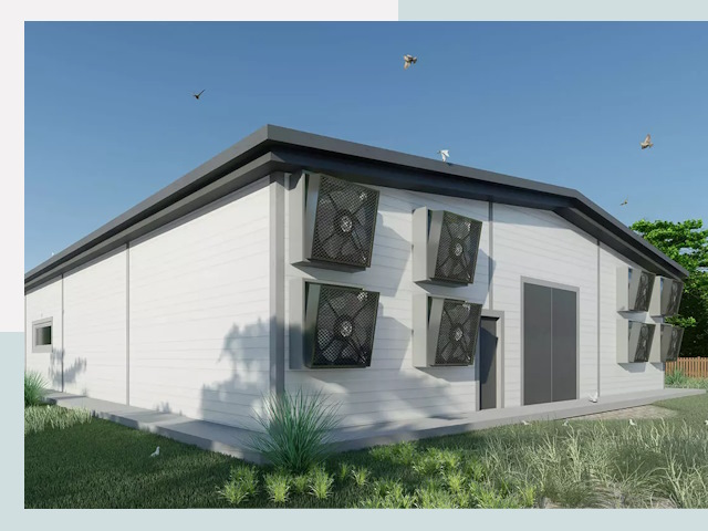 Строительство птичников в Анжере-Судженске