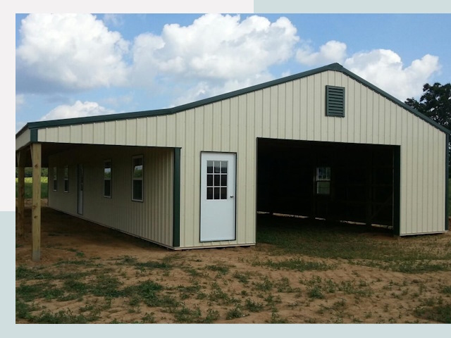 Строительство конюшен в Анжере-Судженске