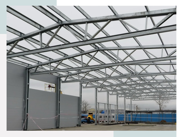 Строительство складов в Анжеро-Судженск от 615 руб. за м²