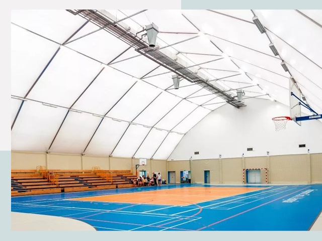 Строительство спортивных залов в Анжере-Судженске