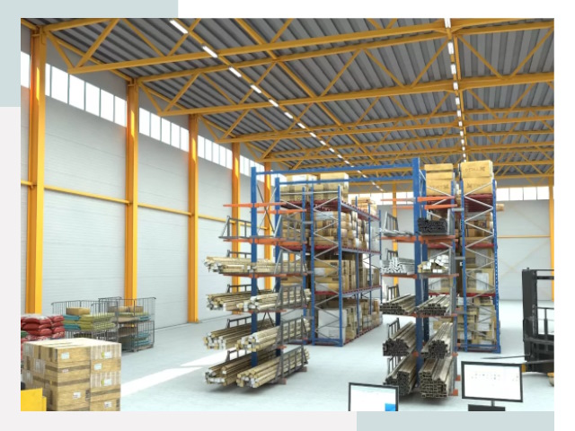 Типовые ангары в Анжере-Судженске