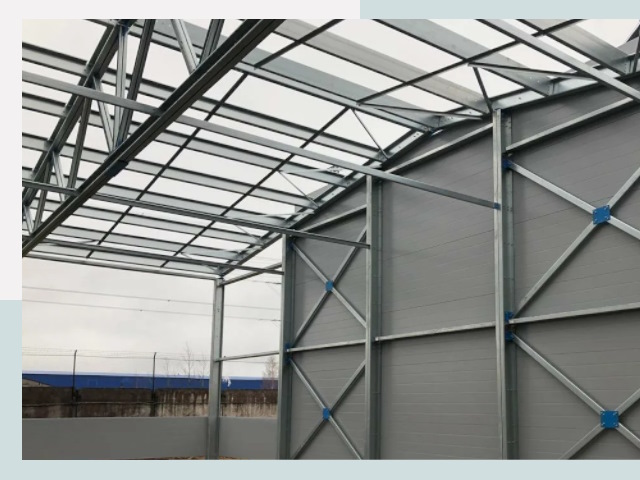 Каркасные ангары от СтальСтрой-Нжр по цене от 615 руб.