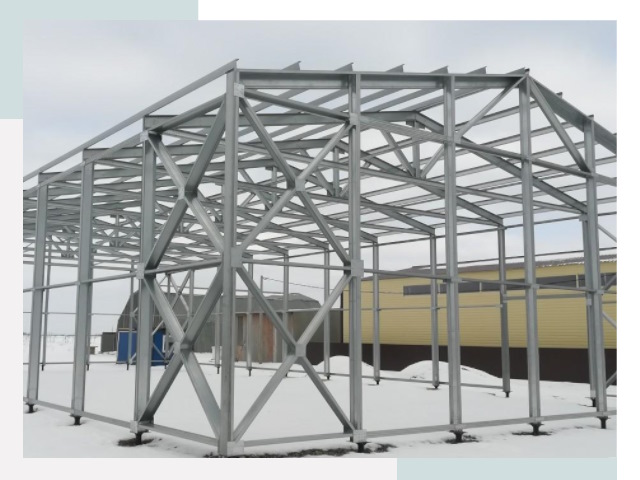 Каркасные ангары в Анжере-Судженске