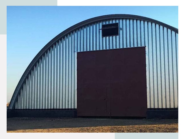 Бескаркасные ангары в Анжере-Судженске