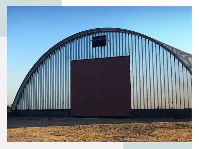 Арочные ангары в Анжере-Судженске