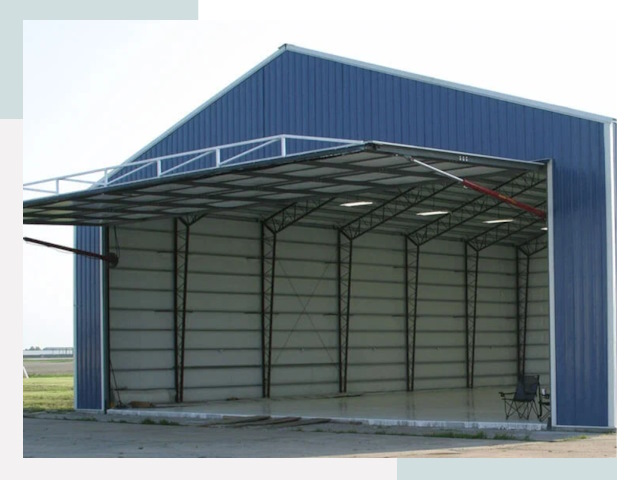 Прямо стенные ангары в Анжере-Судженске