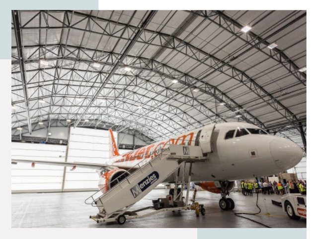 Авиационные ангары в Анжере-Судженске