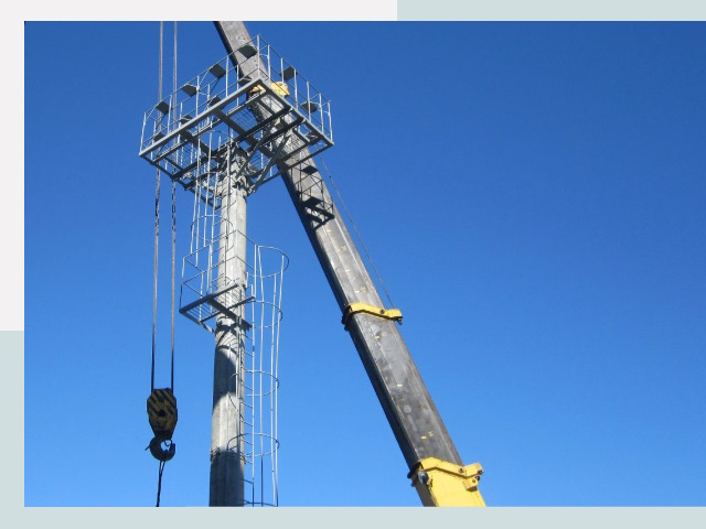 Монтаж осветительных мачт в Анжеро-Судженск от 615 руб.