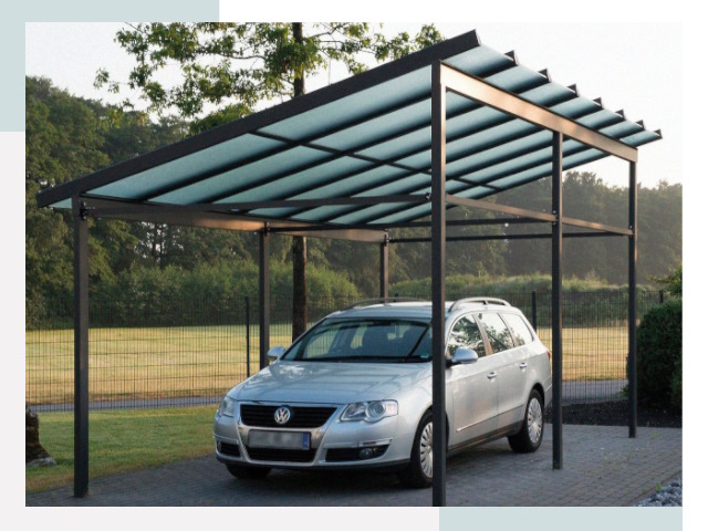 Навесы для автомобилей в Анжере-Судженске