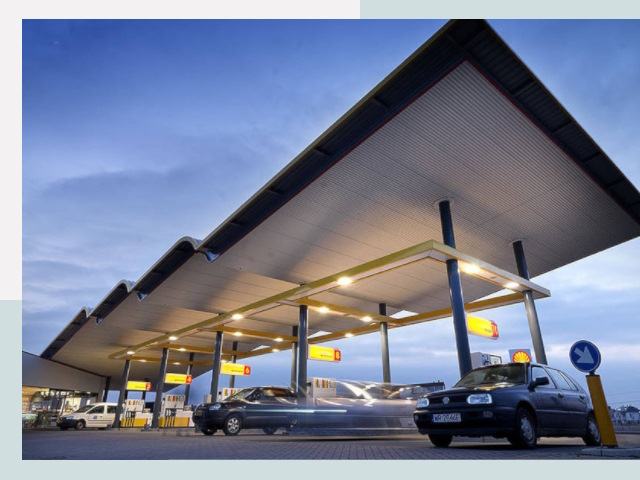 Навесы для АЗС в Анжеро-Судженск от 615 руб. - Защита и комфорт