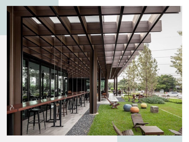 Летние веранды для кафе в Анжере-Судженске