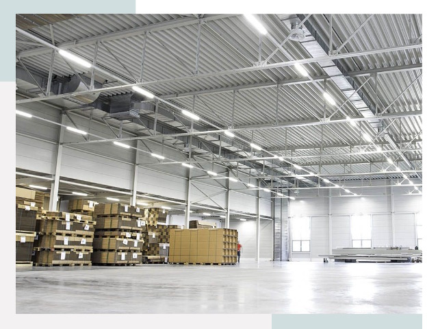 Освещение ангаров в Анжере-Судженске