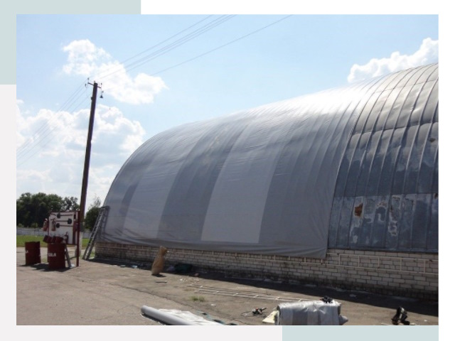 Ремонт ангаров в Анжере-Судженске