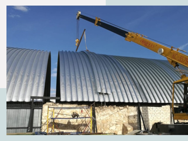 Реконструкция ангаров в Анжере-Судженске от 615 руб.