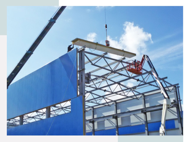 Монтаж сэндвич-панелей в Анжере-Судженске