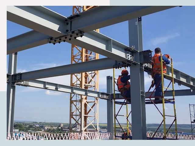 Монтаж металлоконструкций в Анжере-Судженске